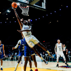 PRETORIA, SOUTH AFRICA - APRIL 1: Jakobi Heady #6 of the Johannesburg Giants drives to the basket during the game against RSSB Tigers on April 1, 2026 at SunBet Arena in Pretoria, South Africa. NOTE TO USER: User expressly acknowledges and agrees that, by downloading and/or using this photograph, user is consenting to the terms and conditions of the Getty Images License Agreement. Mandatory Copyright Notice: Copyright 2026 NBAE (Photo by Armand Lenoir/NBAE via Getty Images)